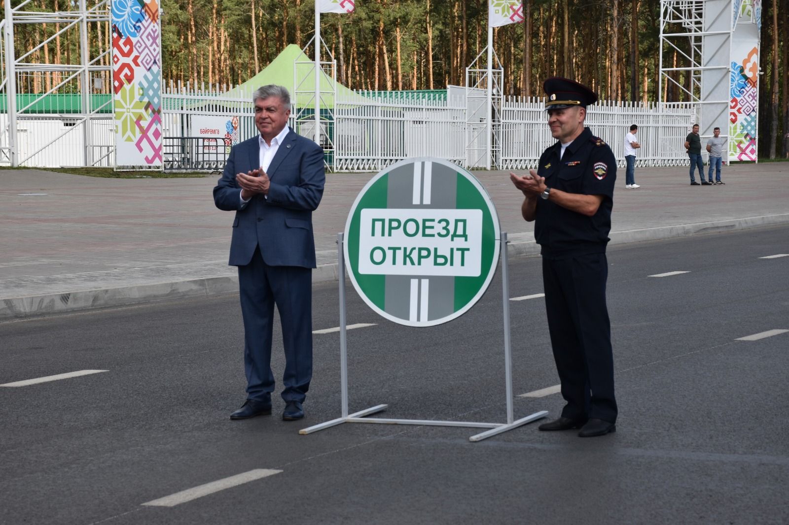 Чаллының Х.Туфан проспектында истәлекле вакыйга - фотолар
