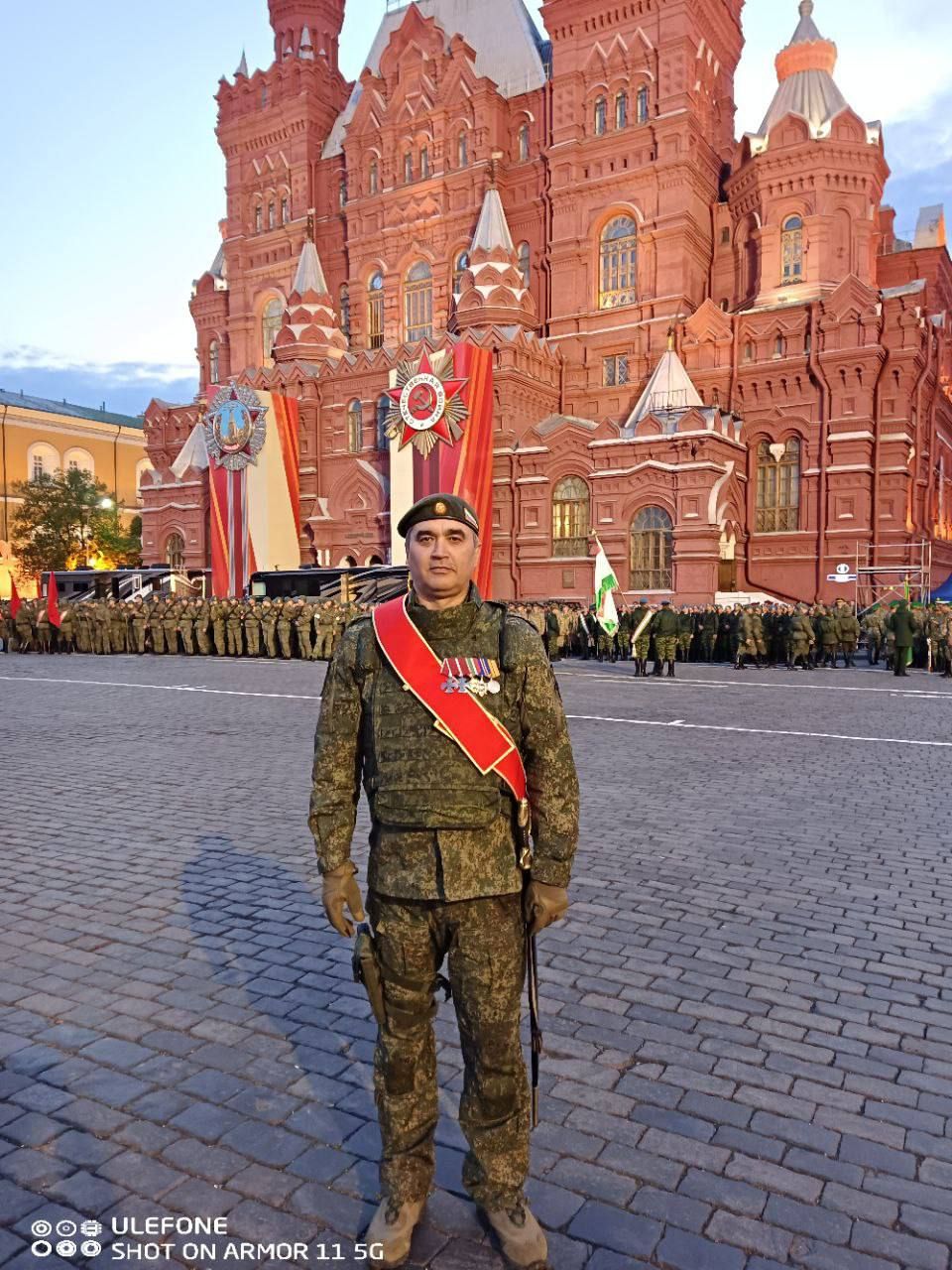 Чаллы егете Мәскәүдә Парадта катнаша
