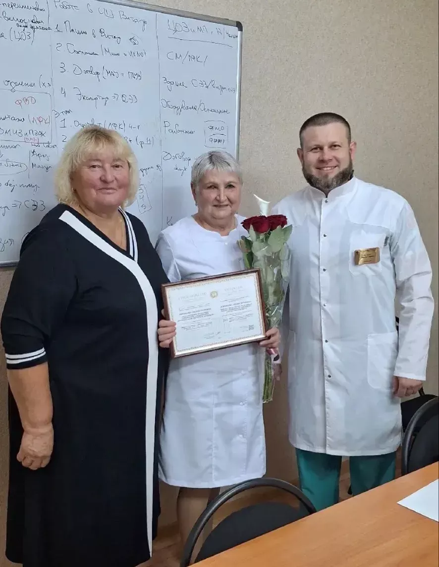 Дәвалау-физкультура диспансеры хезмәткәрләрен хөрмәтләделәр