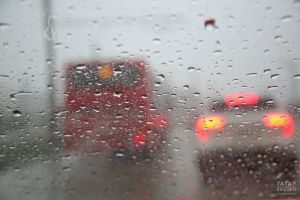 Бүген яңгыр һәм яшен булачак...