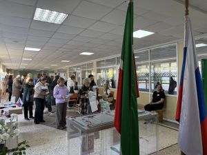 Татарстанда сайлауларның беренче көнендә сайлаучыларның 36,8 проценты тавыш биргән