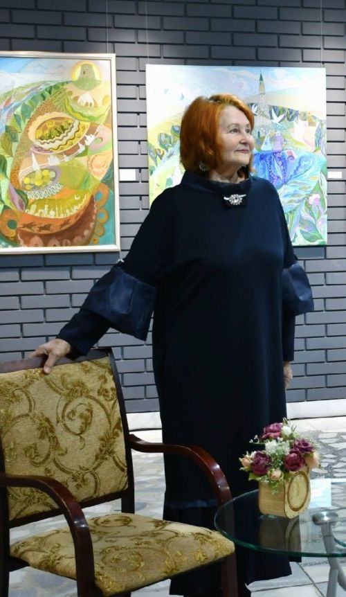 Чаллыда Рауза Иванованың юбилей күргәзмәсе ачылды. Фоторепортаж