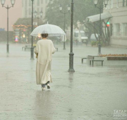Август яңгырлы башлана
