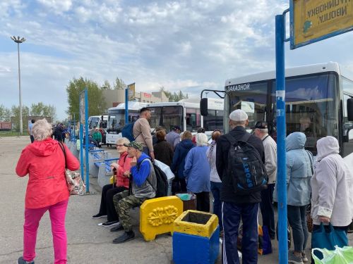 Чаллы бакчаларына автобуслар йөри башлады