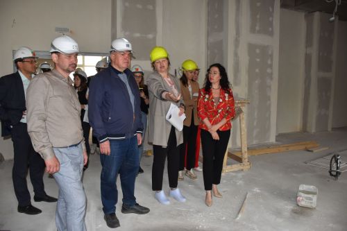 «Притяжение» торак комплексында 30 мең квадрат метрлы мәктәп сафка баса - ФОТОЛАР
