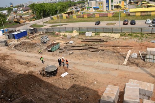 «Притяжение» торак комплексында 30 мең квадрат метрлы мәктәп сафка баса - ФОТОЛАР