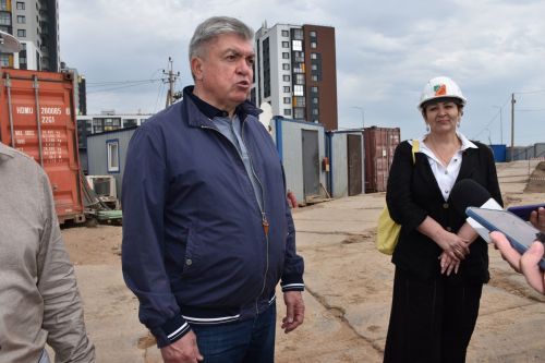 «Притяжение» торак комплексында 30 мең квадрат метрлы мәктәп сафка баса - ФОТОЛАР