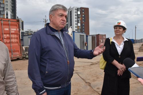 «Притяжение» торак комплексында 30 мең квадрат метрлы мәктәп сафка баса - ФОТОЛАР