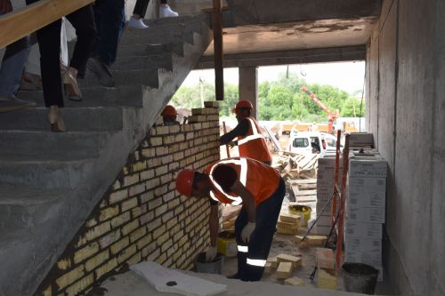 «Притяжение» торак комплексында 30 мең квадрат метрлы мәктәп сафка баса - ФОТОЛАР