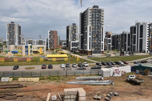 «Притяжение» торак комплексында 30 мең квадрат метрлы мәктәп сафка баса - ФОТОЛАР