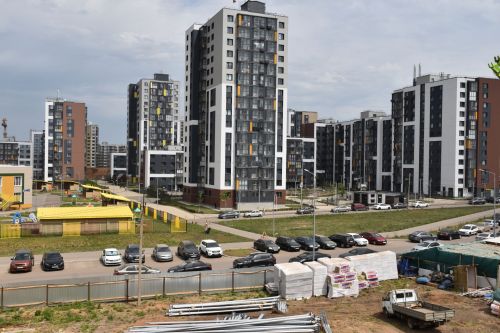 «Притяжение» торак комплексында 30 мең квадрат метрлы мәктәп сафка баса - ФОТОЛАР