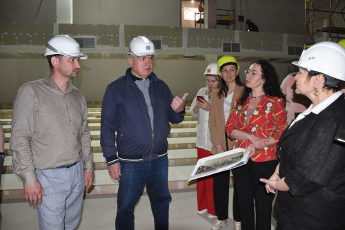 «Притяжение» торак комплексында 30 мең квадрат метрлы мәктәп сафка баса - ФОТОЛАР