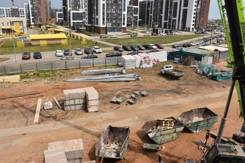 «Притяжение» торак комплексында 30 мең квадрат метрлы мәктәп сафка баса - ФОТОЛАР