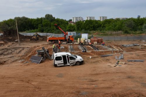 «Притяжение» торак комплексында 30 мең квадрат метрлы мәктәп сафка баса - ФОТОЛАР