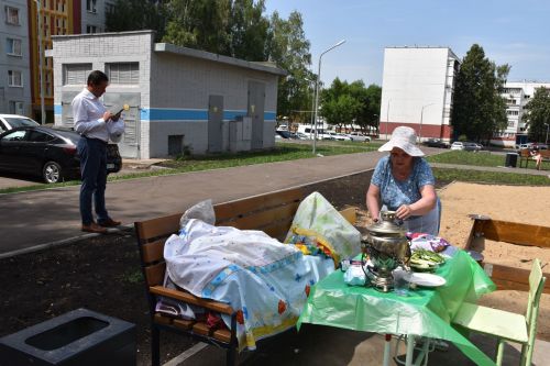 Төзекләндерүчеләрне пылау белән сыйладылар - ФОТОЛАР