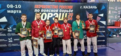 Билбаулы көрәш буенча Чаллы командасы – чемпион (ФОТОЛАР)