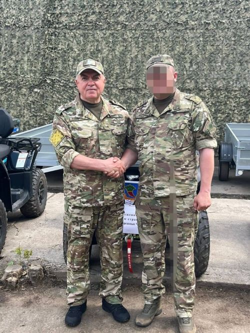 Чаллы мэры Наил Мәһдиев тагын махсус хәрби операция зонасына барды