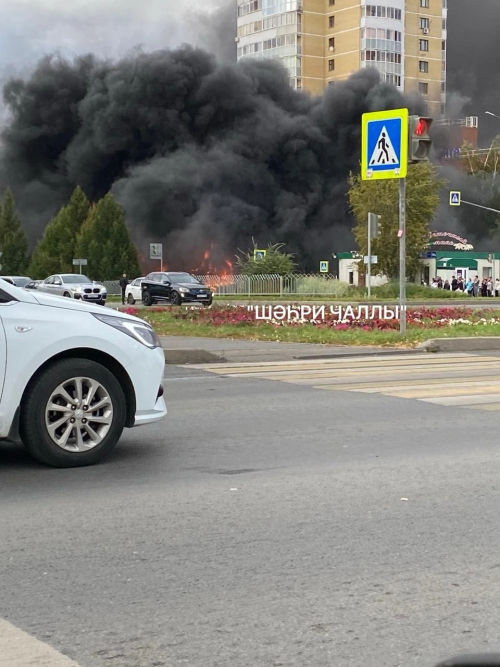 Чаллыда пассажир автобусына ут капты