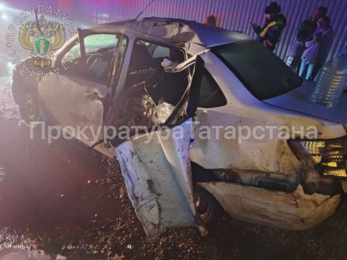 14 яшьлек пассажир һәлак булды