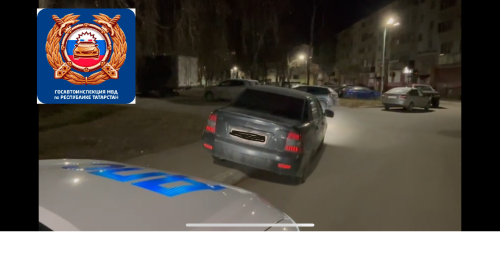 Чаллыда спиртлы эчемлекләр кулланган машина йөртүчене тоткарладылар