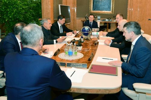Татарстан Рәисе Россия финанс министры белән очрашты