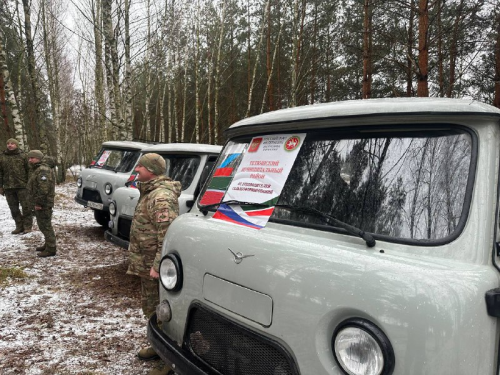 Чаллы мэры Наил Мәһдиев: «Десантчыларны котладык, 3 автомобиль тапшырдык»