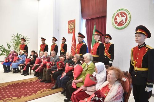 Фото: Чаллыда 11 ветеранга медаль бирелде