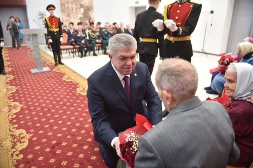 Фото: Чаллыда 11 ветеранга медаль бирелде