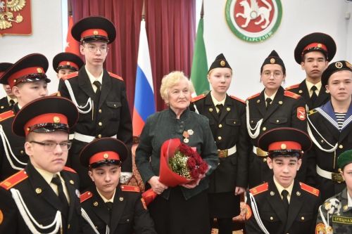 Фото: Чаллыда 11 ветеранга медаль бирелде