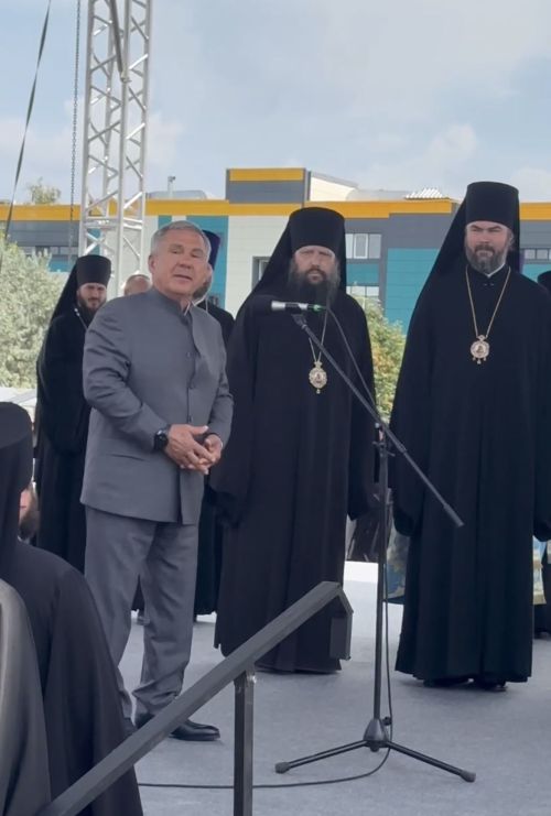 Чаллыга беренче тапкыр бөтен Россия патриархы Кирилл килде