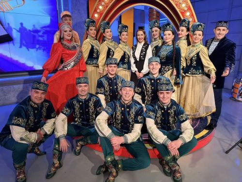 «Болгар» бию театры артистлары телевизион тапшыруда төште