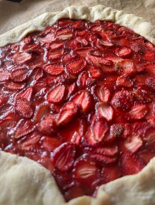 Җиләкле галета (ачык пирог)— 30 минутта!