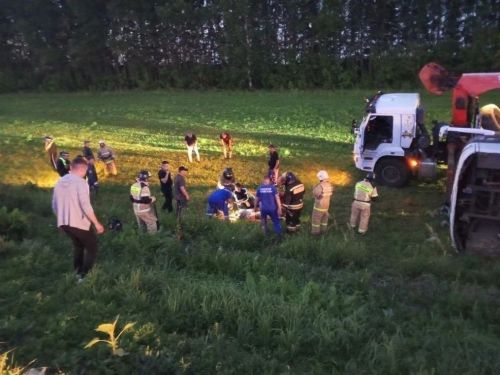 Татарстанда пассажир автобусы әйләнеп капланды