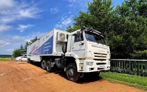 Чаллының мобиль поликлиникасы Актаныш районында эшли