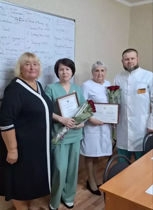 Дәвалау-физкультура диспансеры хезмәткәрләрен хөрмәтләделәр