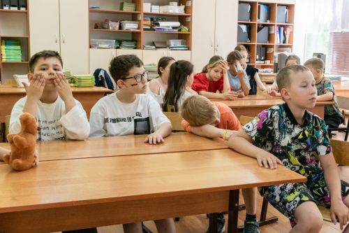 77нче гимназиядә мәктәп яны лагеры