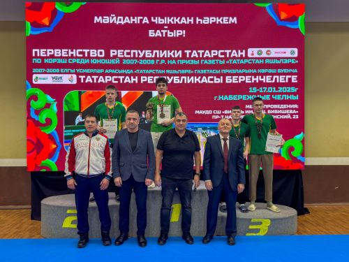 Чаллыда узган көрәш буенча Татарстан беренчелеге - фотолар