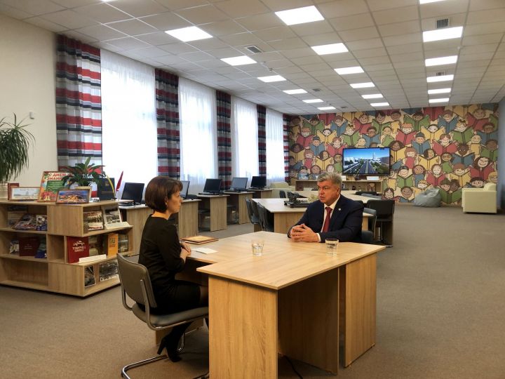 Наил Мәһдиев Чаллы телеканалына интервью бирде