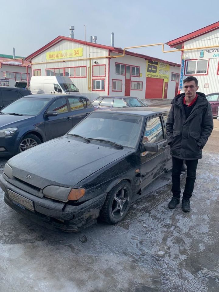 Автохамны туктаткан Дамир Хәйбуллов шәһәрдәшләребез акчасына машина сатып алды