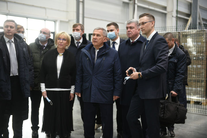 Рөстәм Миңнеханов Чаллыда Haier компаниясе заводларында булды