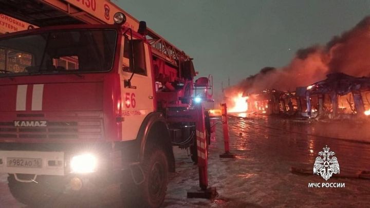 «Гараж 500»та янгын турында МЧС мәгълүматы