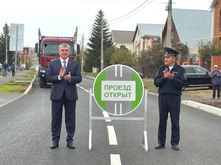 Чаллыда Орловская урамында юл ачылды