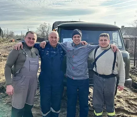 «Чаллы су каналы» эшчеләре Лисичансктан кайтты