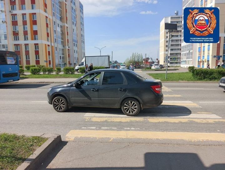 Чаллыда хатын-кыз җәяүлеләр юлында баланы бәрдергән