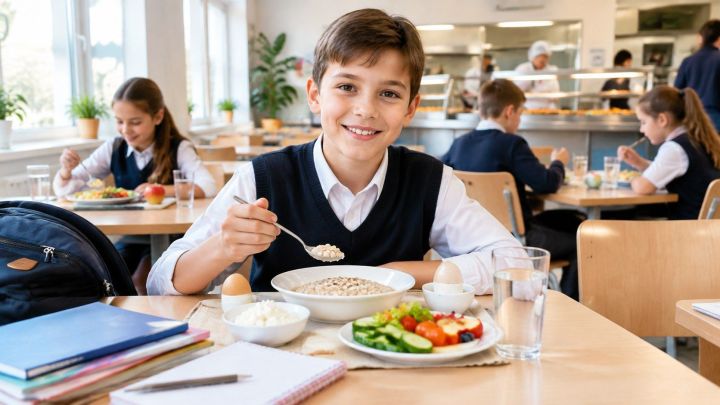 Мәктәп укучысының ашау режимын ничек көйләргә?