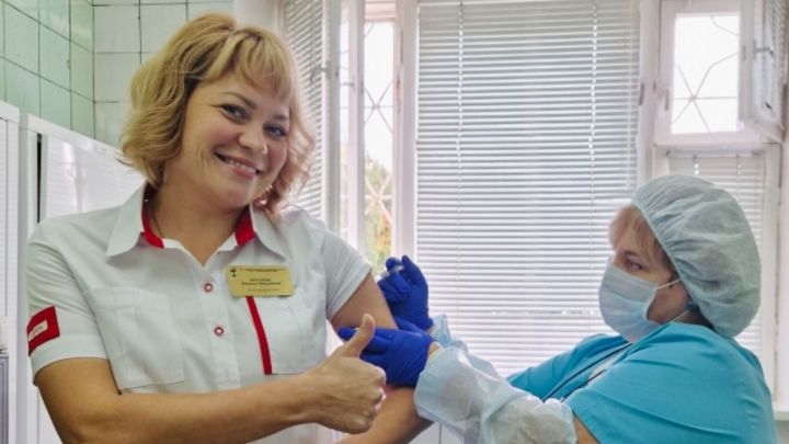 Шәһәрдә гриппка каршы вакцинация кампаниясе дәвам итә